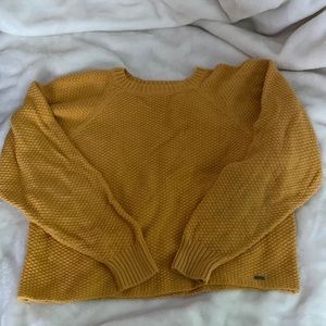 Hollister Yellow Sweater